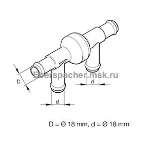 25400070 �������� ��������� ������ d=18mm (4 ��������)