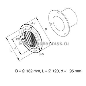 251226890500 ������� ����������� ������������� ��� ����������� D=90 mm