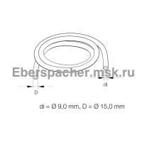 Топливный шланг DI 9,0MM D 15,00MM | Артикул: 36075404 Топливный шланг DI 9,0MM D 15,00MM | Артикул: 36075404