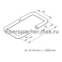 Шланг тосольный с изгибом внутр d=18мм L=1 м | Артикул: 293380010001 Шланг тосольный с изгибом внутр d=18мм L=1 м | Артикул: 293380010001